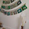 Calendrier de l'Avent - Sapin vert et écru