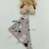 Doudou plat triangulaire