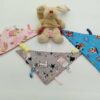 Doudou plat triangulaire