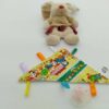 Doudou plat triangulaire